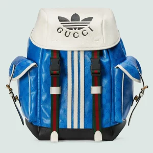 GUCCI Adidas X Backpack - Blue Crystal Canvas