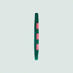 GUCCI Adidas X Medium Tote Bag - Green Crochet