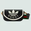GUCCI Adidas X Mini Bag - Black Leather