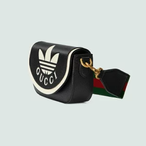 GUCCI Adidas X Mini Bag - Black Leather