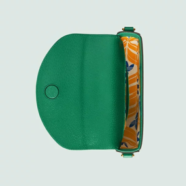 GUCCI Adidas X Mini Bag - Green Leather