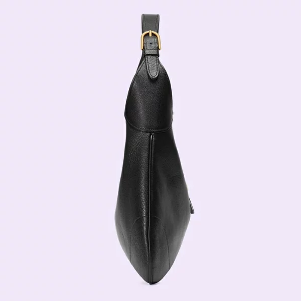 GUCCI Aphrodite Medium Shoulder Bag - Black Leather