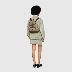 GUCCI Backpack With Interlocking G - Gg Supreme