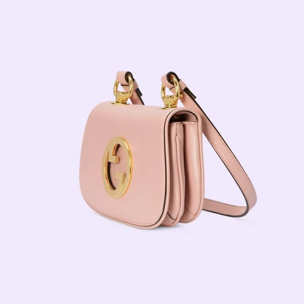 GUCCI Blondie Mini Bag - Light Pink Leather