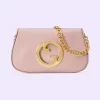 GUCCI Blondie Shoulder Bag - Light Pink Leather