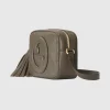 GUCCI Blondie Small Shoulder Bag - Brown Leather