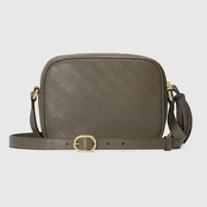 GUCCI Blondie Small Shoulder Bag - Brown Leather