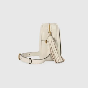GUCCI Blondie Small Shoulder Bag - White Leather