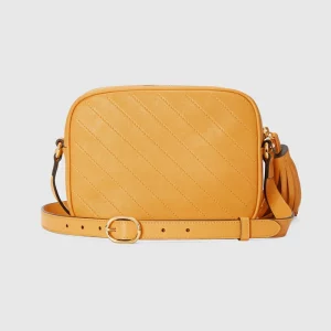 GUCCI Blondie Small Shoulder Bag - Yellow Leather