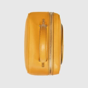 GUCCI Blondie Top Handle Bag - Yellow Leather