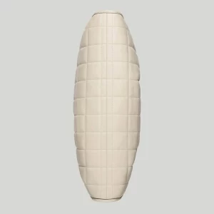 GUCCI Deco Medium Tote Bag - White Leather