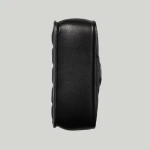 GUCCI Deco Mini Shoulder Bag - Black Gg Canvas