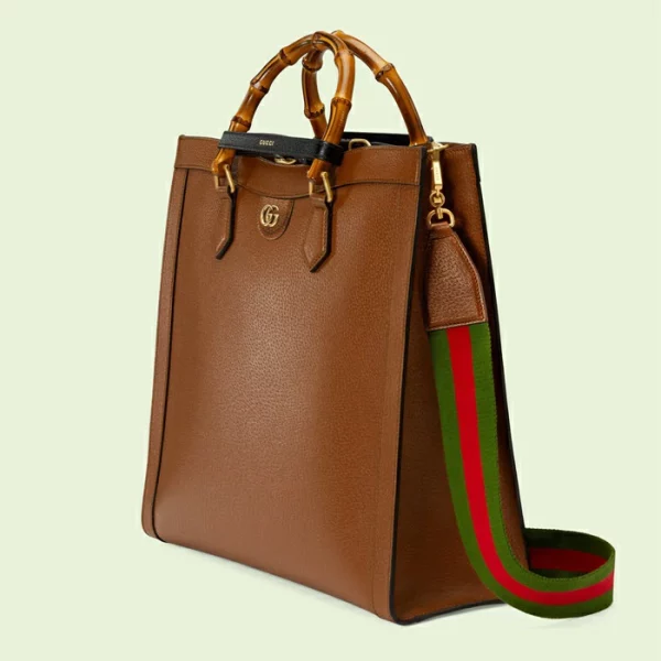 GUCCI Diana Large Tote - Cuir Leather