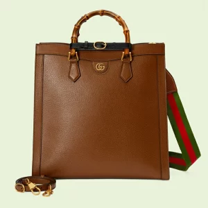 GUCCI Diana Large Tote - Cuir Leather