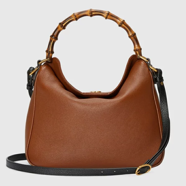 GUCCI Diana Medium Shoulder Bag - Cuir Leather