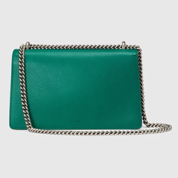 GUCCI Dionysus Leather Shoulder Bag - Emerald Green Leather
