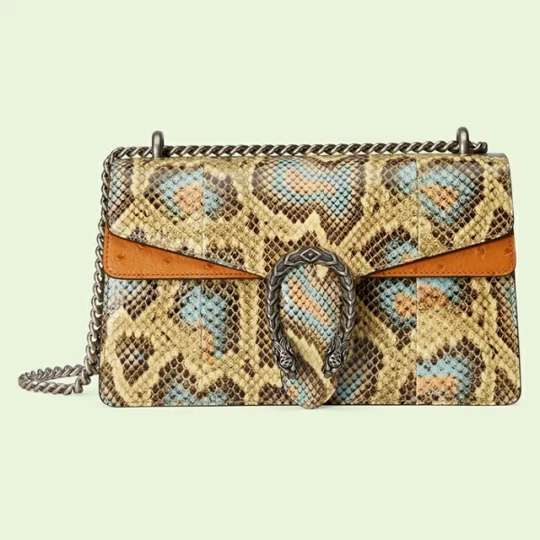 GUCCI Dionysus Python Small Shoulder Bag - Multicolor