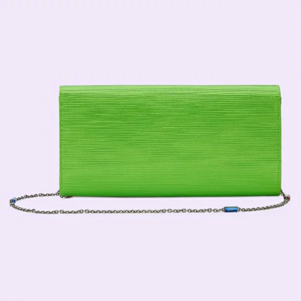 GUCCI Dionysus Small Shoulder Bag - Green Fabric