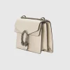 GUCCI Dionysus Small Shoulder Bag - White Leather