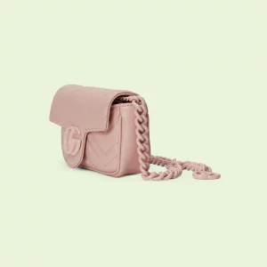 GUCCI GG Marmont Belt Bag - Light Pink Leather