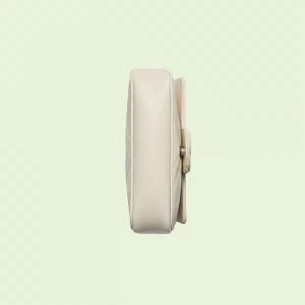 GUCCI GG Marmont Belt Bag - White Leather