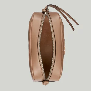 GUCCI GG Marmont Matelassé Shoulder Bag - Rose Beige Leather