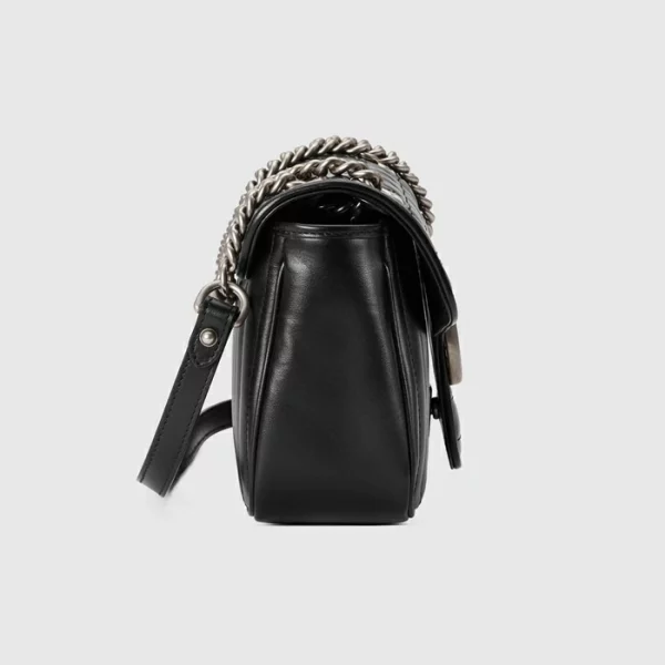 GUCCI GG Marmont Small Shoulder Bag - Black