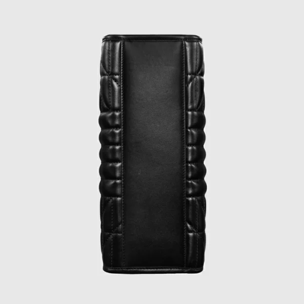 GUCCI GG Marmont Small Tote Bag - Black Leather