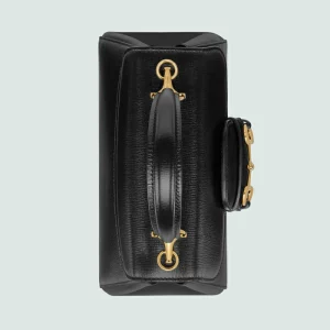 GUCCI Horsebit 1955 Mini Bag - Black Leather