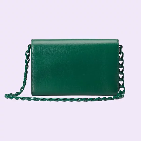 GUCCI Horsebit 1955 Mini Bag - Green Leather