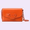 GUCCI Horsebit 1955 Mini Bag - Orange Leather