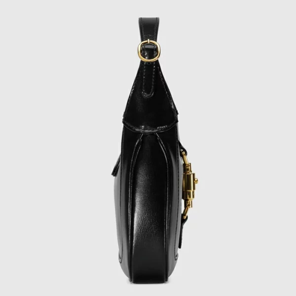 GUCCI Jackie 1961 Mini Shoulder Bag - Black Leather