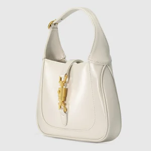GUCCI Jackie 1961 Mini Shoulder Bag - White Leather