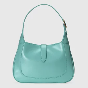GUCCI Jackie 1961 Small Shoulder Bag - Light Blue Leather