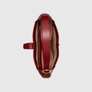GUCCI Jackie 1961 Small Shoulder Bag - Red Leather
