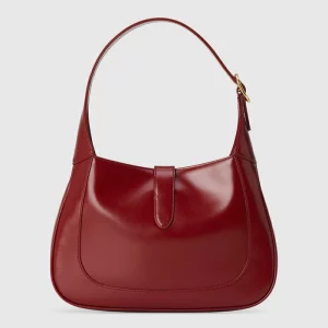 GUCCI Jackie 1961 Small Shoulder Bag - Red Leather