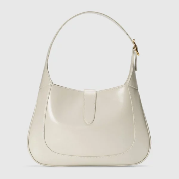 GUCCI Jackie 1961 Small Shoulder Bag - White Leather
