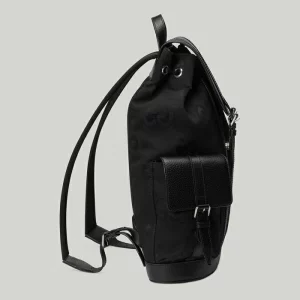 GUCCI Jumbo GG Backpack - Black Gg Canvas