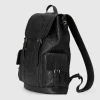 GUCCI Jumbo GG Backpack - Black Leather