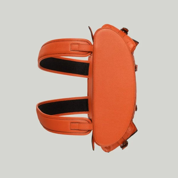 GUCCI Jumbo GG Backpack - Orange Leather