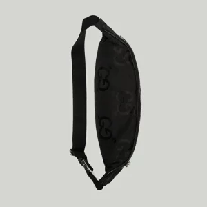 GUCCI Jumbo GG Belt Bag - Black Gg Canvas