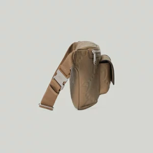 GUCCI Jumbo GG Belt Bag - Taupe Leather