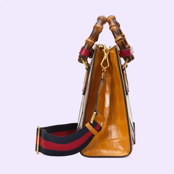 GUCCI Nojum Diana Python Shoulder Bag - Multicolor
