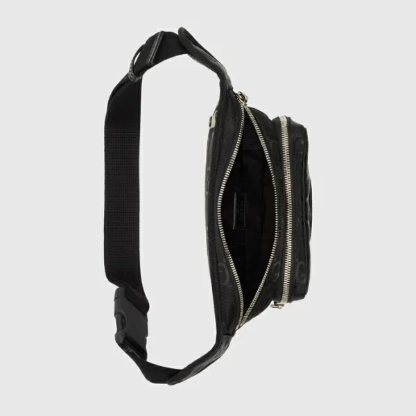 GUCCI Off The Grid Small Belt Bag - Black Gg Econyl®