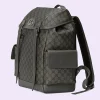 GUCCI Ophidia GG Medium Backpack - Grey And Black Supreme