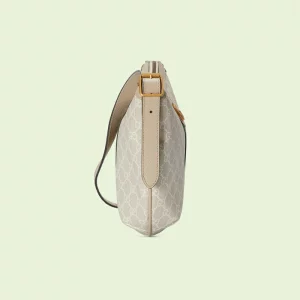GUCCI Ophidia GG Small Shoulder Bag - Beige And White Gg Supreme