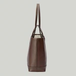 GUCCI Ophidia Medium Tote Bag - Brown Leather