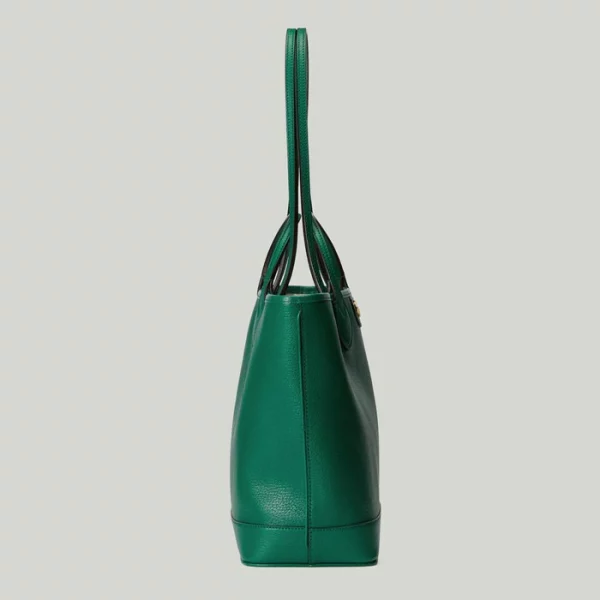 GUCCI Ophidia Medium Tote Bag - Green Leather