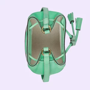 GUCCI Ophidia Mini Bucket Bag With Double G - Mint Leather