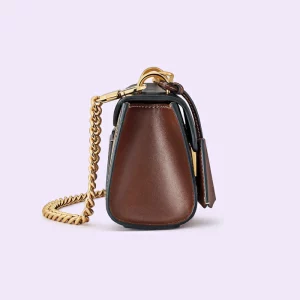 GUCCI Padlock Mini Shoulder Bag - Beige And Ebony Gg Supreme
